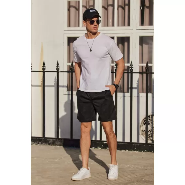COOFANDY Men's Sweat Shorts 2 Pack Athletic Workout Shorts 7" Casual Sports Joggers Short Pants with Pockets