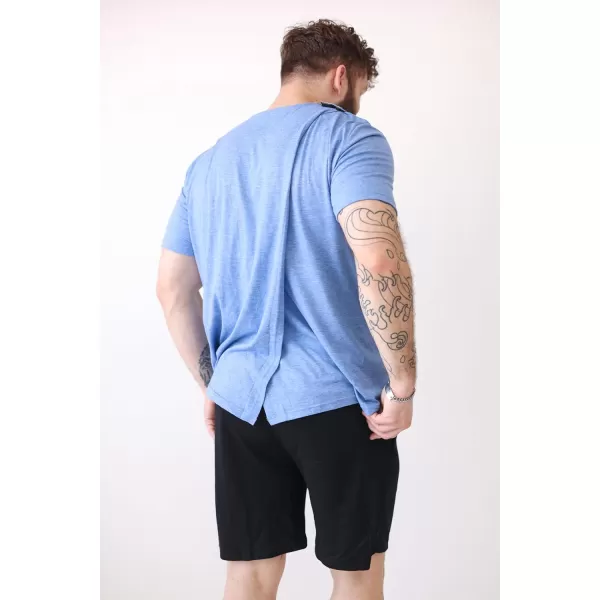 COOFANDY Men's Sweat Shorts 2 Pack Athletic Workout Shorts 7" Casual Sports Joggers Short Pants with Pockets)