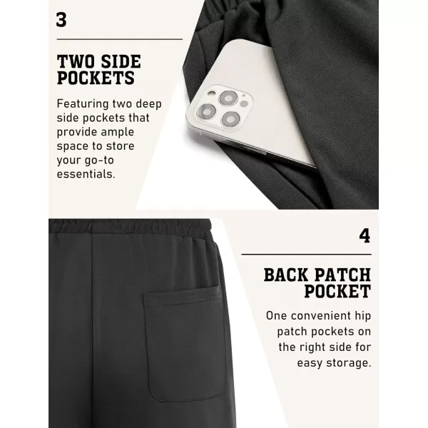 COOFANDY Men's Sweat Shorts 9" Drawstring Elastic Waist Gym Workout Shorts Casual Athletic Jogger Knit Shorts with Pockets