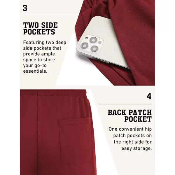COOFANDY Men's Sweat Shorts 9" Drawstring Elastic Waist Gym Workout Shorts Casual Athletic Jogger Knit Shorts with Pockets