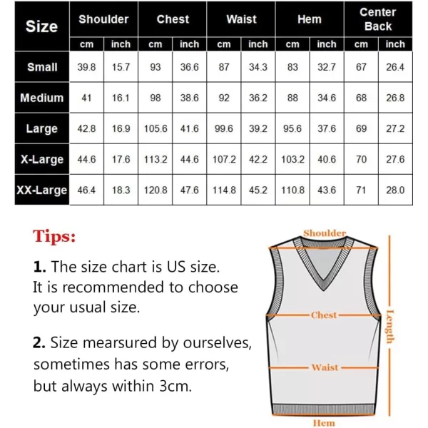 COOFANDY Men's Sweater Vest V Neck Slim Fit Casual Sleeveless Twisted Knitted Pullover Sweater