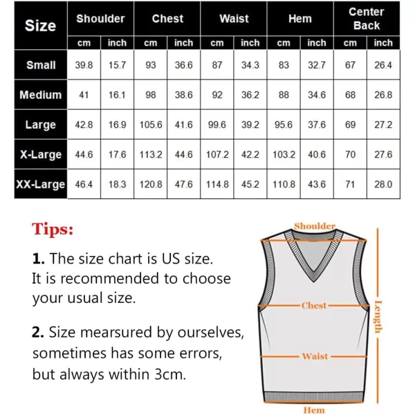 COOFANDY Men's Sweater Vest V Neck Slim Fit Casual Sleeveless Twisted Knitted Pullover Sweater