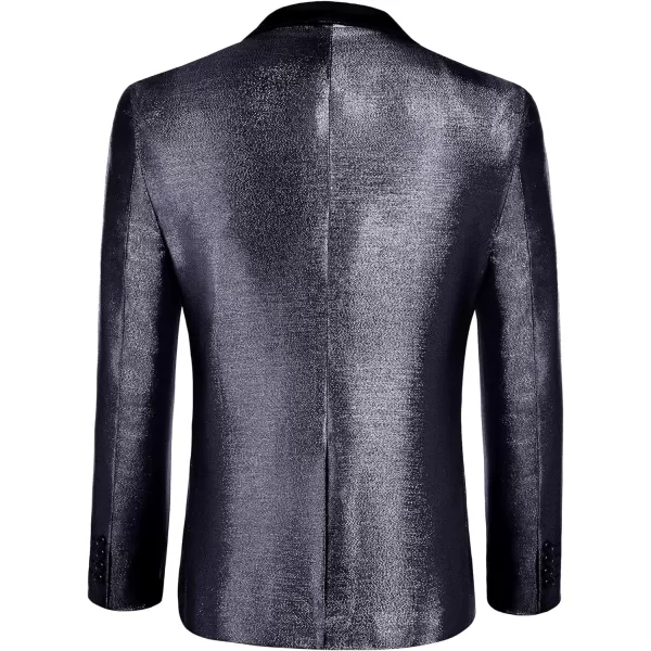COOFANDY Men's Tuxedo Jacket Slim Fit Shawl Lapel Blazer Suit Jackets for Party Prom Wedding Dinner