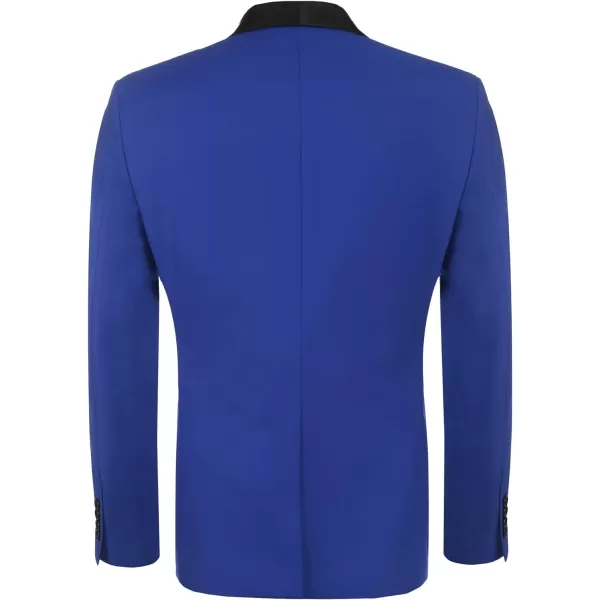 COOFANDY Men's Tuxedo Jacket Wedding Blazer One Button Dress Suit for Dinner,Prom,Party