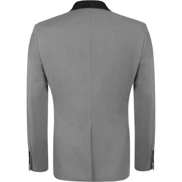 COOFANDY Men's Tuxedo Jacket Wedding Blazer One Button Dress Suit for Dinner,Prom,Party