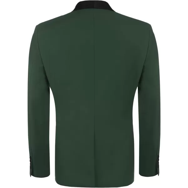 COOFANDY Men's Tuxedo Jacket Wedding Blazer One Button Dress Suit for Dinner,Prom,Party