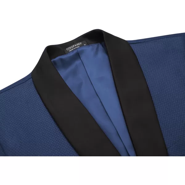 COOFANDY Men's Tuxedo Jacket Wedding Blazer One Button Dress Suit for Dinner,Prom,Party