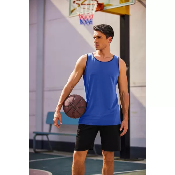 COOFANDY Men's Workout Tank Tops 3 Pack Gym Shirts Muscle Tee Bodybuilding Fitness Sleeveless T Shirts