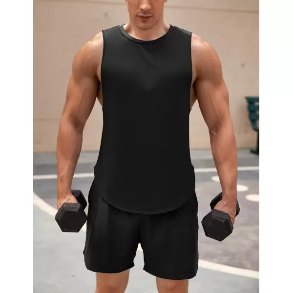 COOFANDY Mens Workout Tank Tops Muscle Cut Off Shirts Sleeveless Gym T Shirts Bodybuilding Athletic Tanks