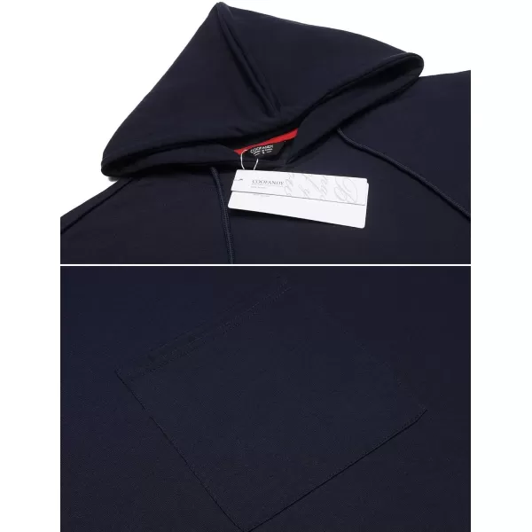 COOFANDY Unisex Casual Hooded Poncho Cape Cloak Fashion Coat Hoodie Pullover with Pocket