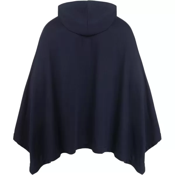 COOFANDY Unisex Casual Hooded Poncho Cape Cloak Fashion Coat Hoodie Pullover with Pocket