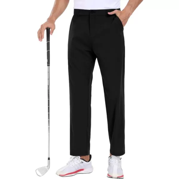 COOFANDY Men Stretch Golf Pants Lightweight Sweatpants Casual Slim Fit Summer Pants