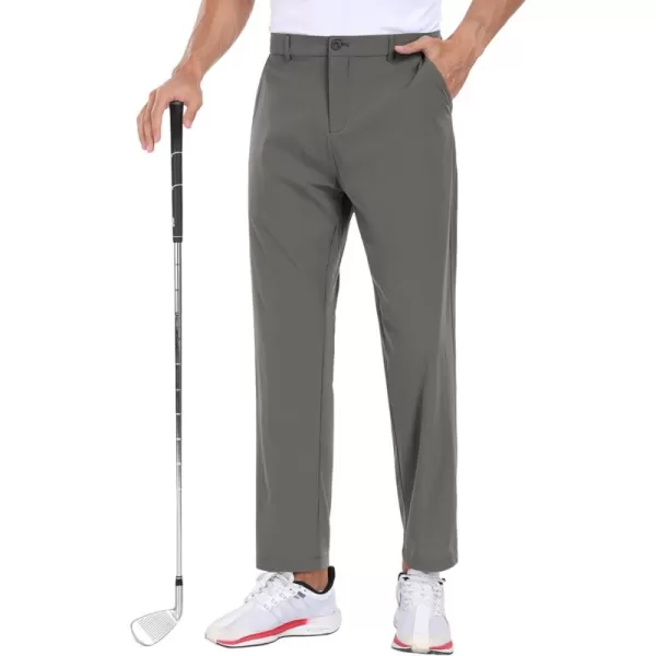 COOFANDY Men Stretch Golf Pants Lightweight Sweatpants Casual Slim Fit Summer Pants
