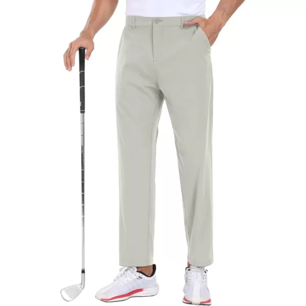 COOFANDY Men Stretch Golf Pants Lightweight Sweatpants Casual Slim Fit Summer Pants