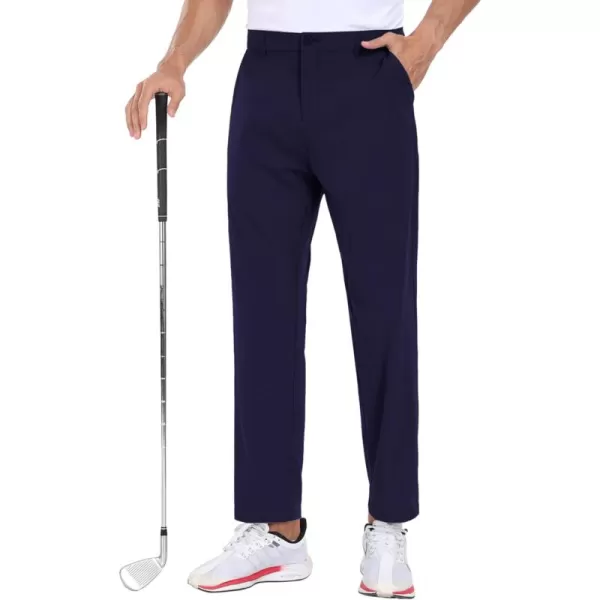 COOFANDY Men Stretch Golf Pants Lightweight Sweatpants Casual Slim Fit Summer Pants