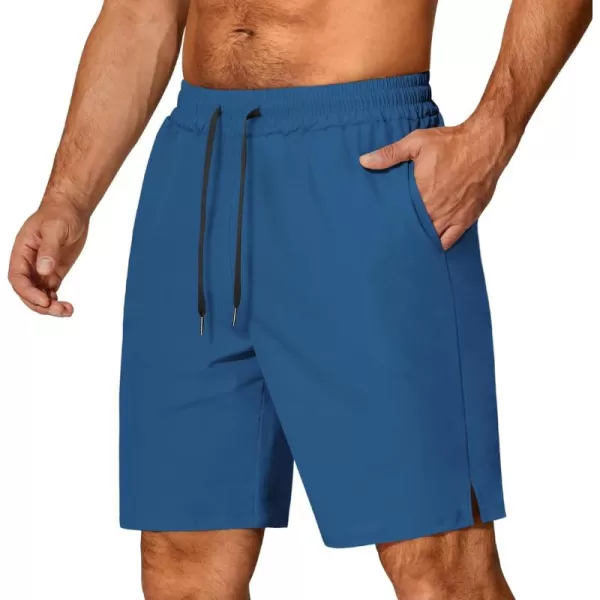 COOFANDY Men's Athletic Running Shorts Quick Dry Fitted Gym Workout Short Pants Sports Training Shorts with Pockets)