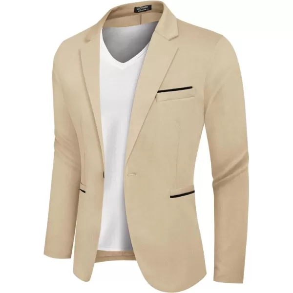 COOFANDY Men's Casual Blazer Jacket Slim Fit Sports Coat Business Suit Jackets One Button