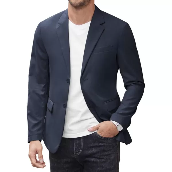 COOFANDY Men’s Casual Blazer Jackets Two Button Lightweight Slim Fit Sports Coat