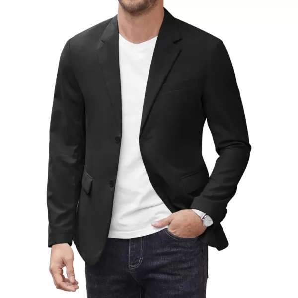 COOFANDY Men’s Casual Blazer Jackets Two Button Lightweight Slim Fit Sports Coat
