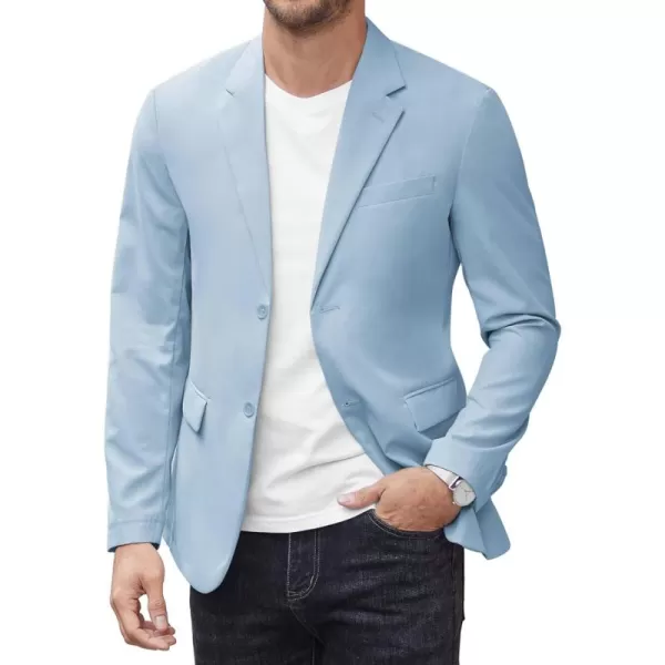 COOFANDY Men’s Casual Blazer Jackets Two Button Lightweight Slim Fit Sports Coat