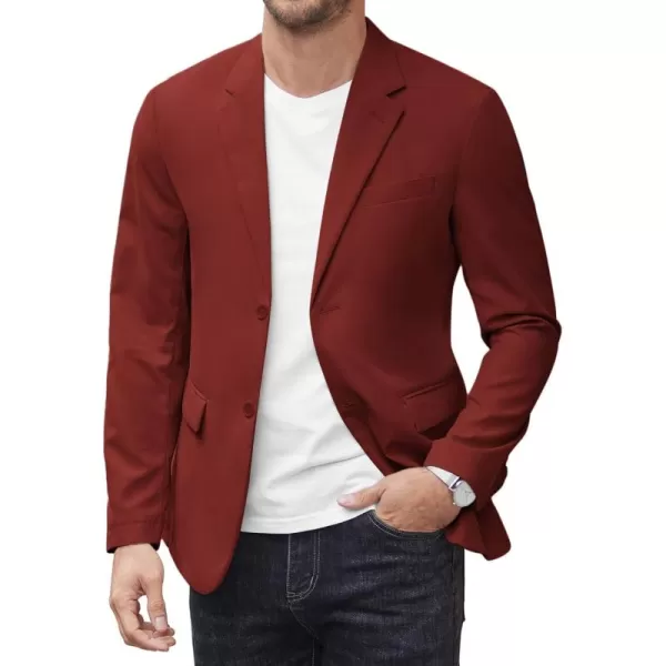 COOFANDY Men’s Casual Blazer Jackets Two Button Lightweight Slim Fit Sports Coat