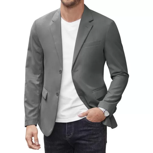 COOFANDY Men’s Casual Blazer Jackets Two Button Lightweight Slim Fit Sports Coat
