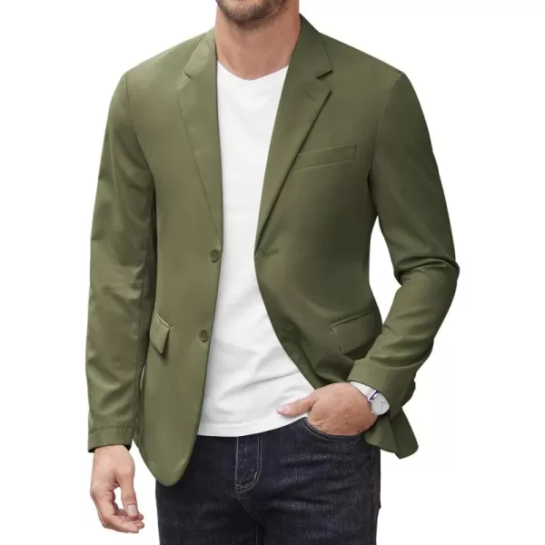 COOFANDY Men’s Casual Blazer Jackets Two Button Lightweight Slim Fit Sports Coat