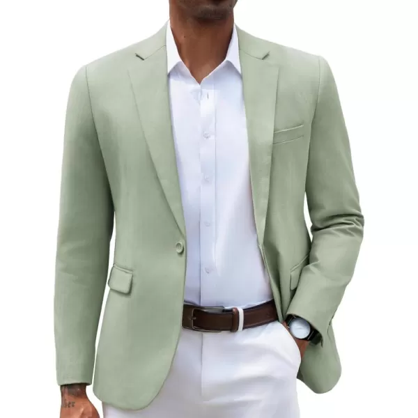 COOFANDY Mens Casual Blazer Slim Fit Sport Coats One Button Stylish Business Suit Jacket