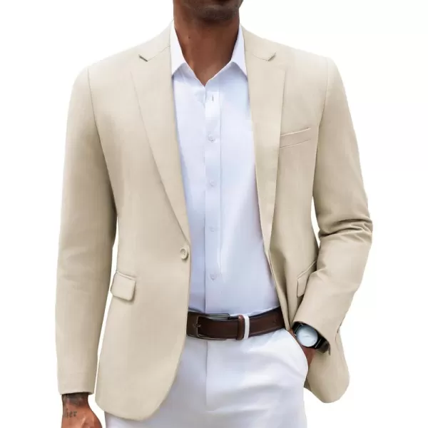 COOFANDY Mens Casual Blazer Slim Fit Sport Coats One Button Stylish Business Suit Jacket