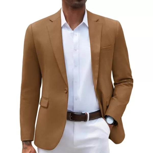 COOFANDY Mens Casual Blazer Slim Fit Sport Coats One Button Stylish Business Suit Jacket
