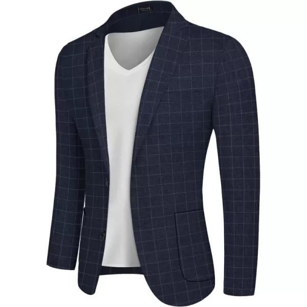 COOFANDY Mens Casual Blazer Sport Coat Slim Fit Two Button Suit Jackets Lightweight Business Sports Jacket