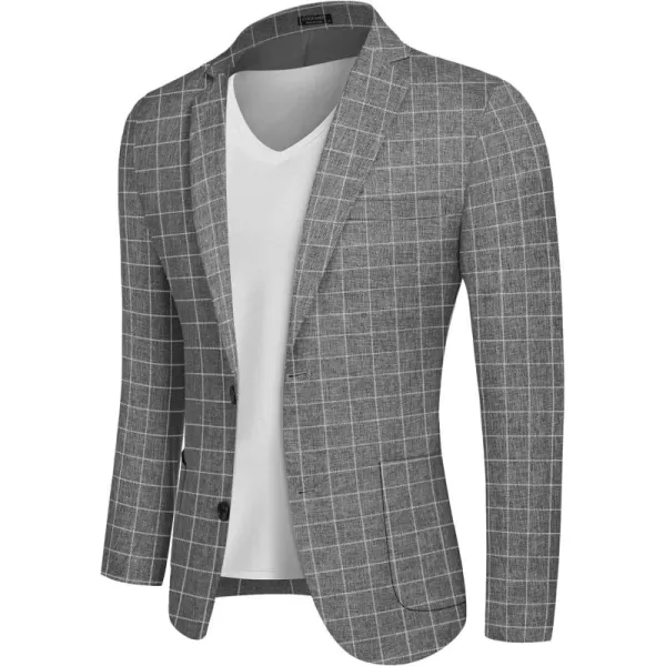 COOFANDY Mens Casual Blazer Sport Coat Slim Fit Two Button Suit Jackets Lightweight Business Sports Jacket