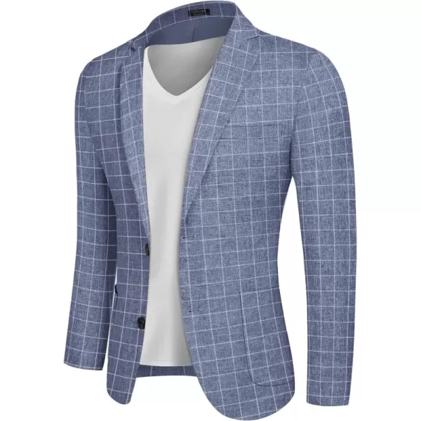 COOFANDY Mens Casual Blazer Sport Coat Slim Fit Two Button Suit Jackets Lightweight Business Sports Jacket