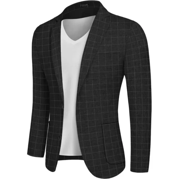COOFANDY Mens Casual Blazer Sport Coat Slim Fit Two Button Suit Jackets Lightweight Business Sports Jacket