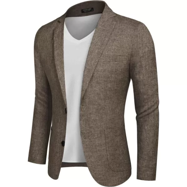COOFANDY Mens Casual Blazer Sport Coat Slim Fit Two Button Suit Jackets Lightweight Business Sports Jacket