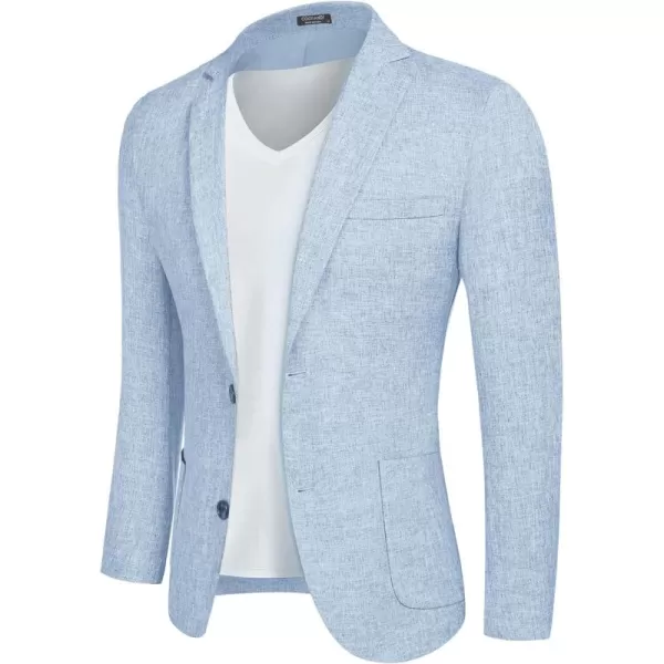 COOFANDY Mens Casual Blazer Sport Coat Slim Fit Two Button Suit Jackets Lightweight Business Sports Jacket