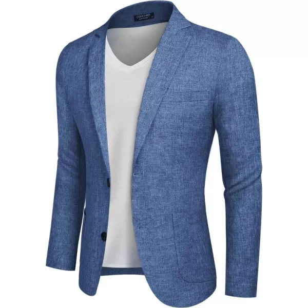 COOFANDY Mens Casual Blazer Sport Coat Slim Fit Two Button Suit Jackets Lightweight Business Sports Jacket