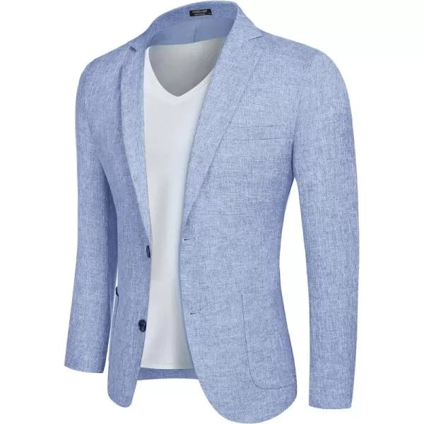 COOFANDY Mens Casual Blazer Sport Coat Slim Fit Two Button Suit Jackets Lightweight Business Sports Jacket