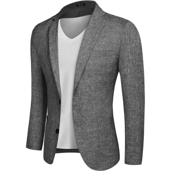 COOFANDY Mens Casual Blazer Sport Coat Slim Fit Two Button Suit Jackets Lightweight Business Sports Jacket