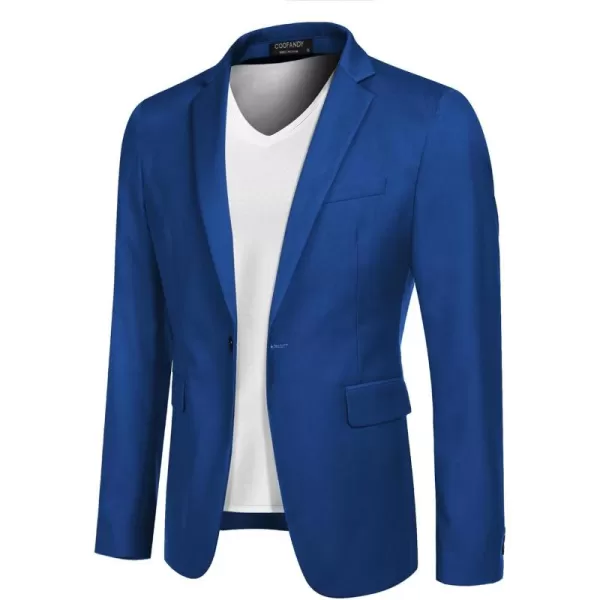 COOFANDY Mens Sport Coat Casual Blazer One Button Business Suit Jacket