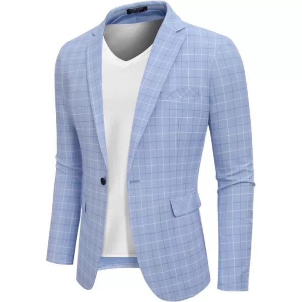 COOFANDY Mens Sport Coat Casual Blazer One Button Business Suit Jacket