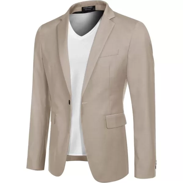 COOFANDY Mens Sport Coat Casual Blazer One Button Business Suit Jacket