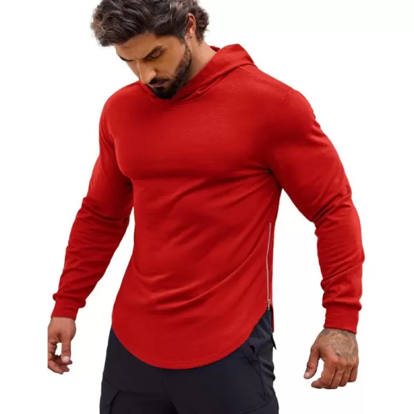 COOFANDY Men's Workout Sweatshirts Long Sleeve Muscle Fit Athletic Gym Hoodies Pullover
