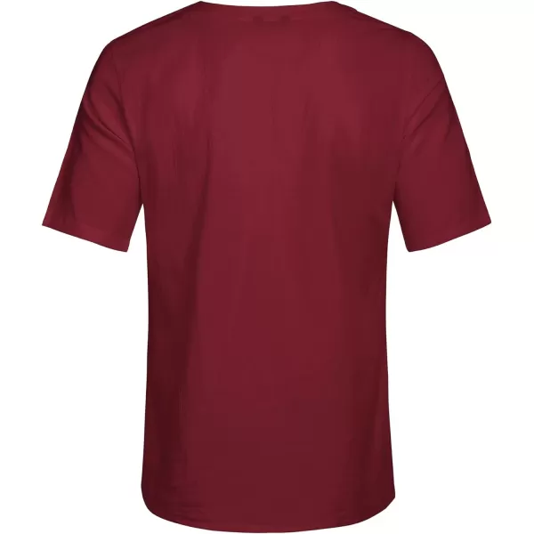 COOFANDY Men Casual Cotton Linen T Shirt Short Sleeve Beach Lace Up Hippie Shirt Yoga Renaissance Tunic