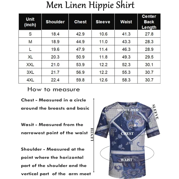 COOFANDY Men Casual Cotton Linen T Shirt Short Sleeve Beach Lace Up Hippie Shirt Yoga Renaissance Tunic