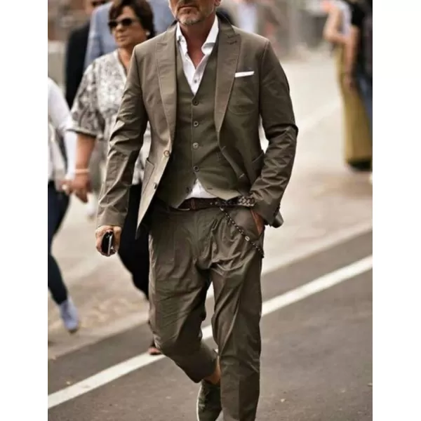 COOFANDY Men Casual Suit Vest Slim Fit Formal Vest Business Weeding Waistcoat