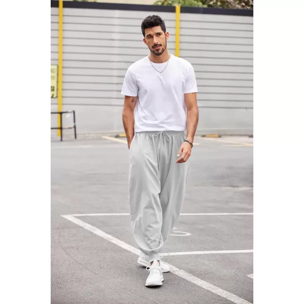 COOFANDY Men Hippie Harem Pants Baggy Linen Boho Yoga Casual Drop Crotch Trouser
