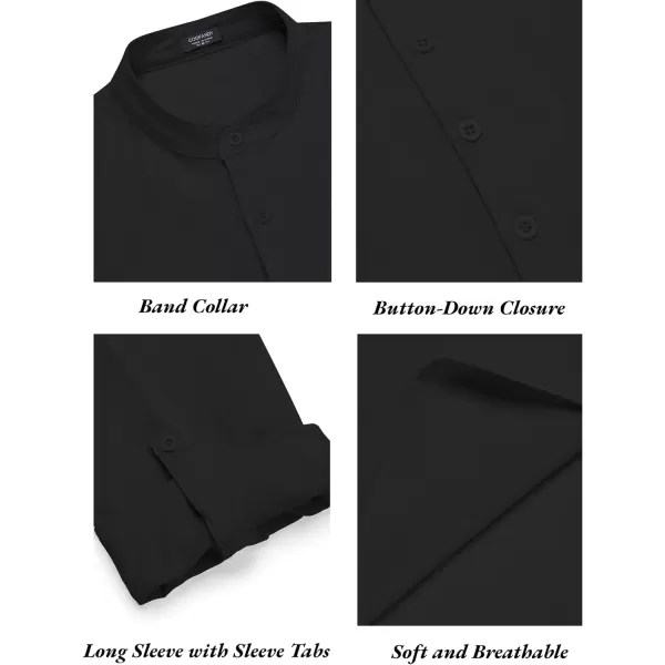 COOFANDY Men's 2 Pieces Cotton Linen Set Long Sleeve Henley Shirts Casual Beach Pants With Pockets Summer Yoga Outfits