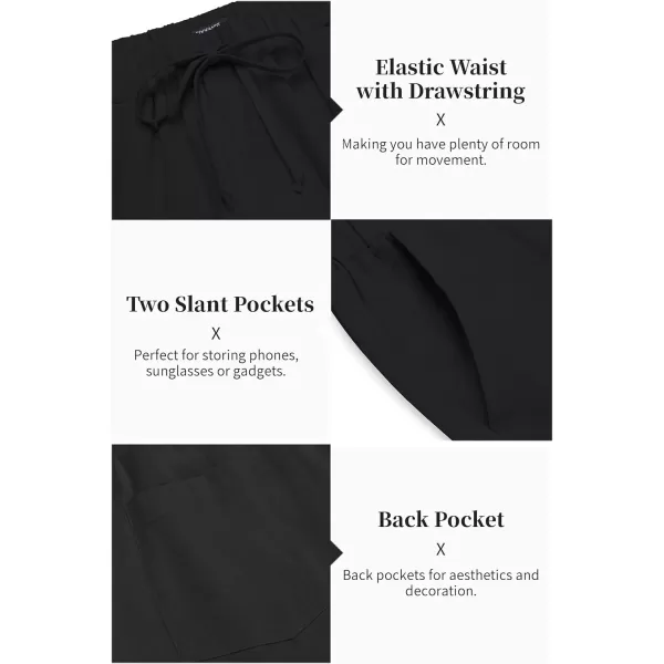 COOFANDY Men's 2 Pieces Cotton Linen Set Long Sleeve Henley Shirts Casual Beach Pants With Pockets Summer Yoga Outfits