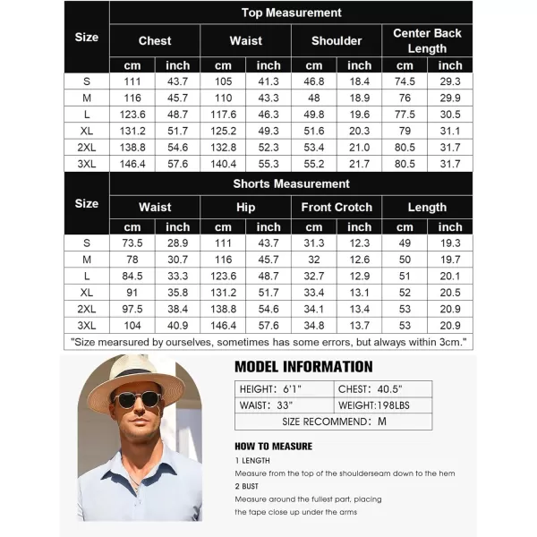 COOFANDY Men's 2 Pieces Cotton Linen Set Short Sleeve Button Down Shirts Summer Beach Shorts Casual Outfits